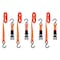 Keeper Keeper 1 in. W X 14 ft. L Orange Tie Down w/Ratchet 400 lb 4 pk 5505 - alternate 3